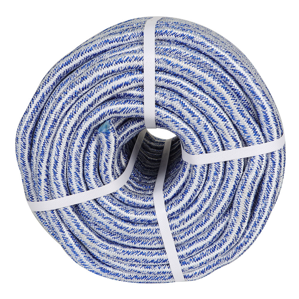 24 Strand Braid Polyester Rope Arborist Tree Climbing Rope 20000Lbs 3/4" × 200'
