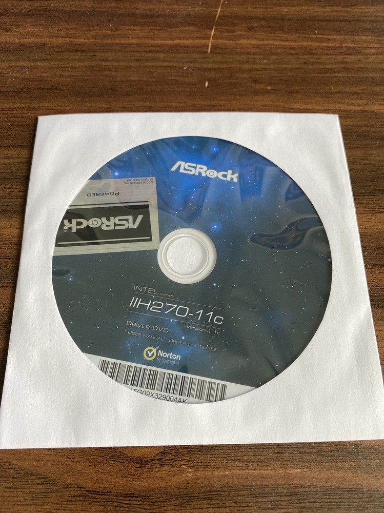 ASRock H270-11c Driver DVD