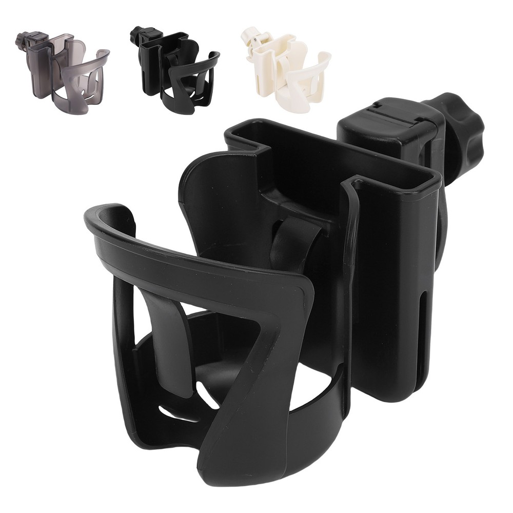 Stroller Cup Holder Multifunctional 360 Degree Rotation Design Stroller Cup