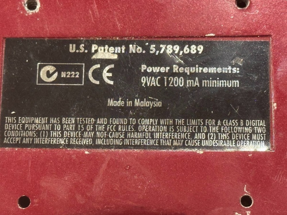 Line 6 POD 2.0 Multi-Effects Guitar Effect Pedal