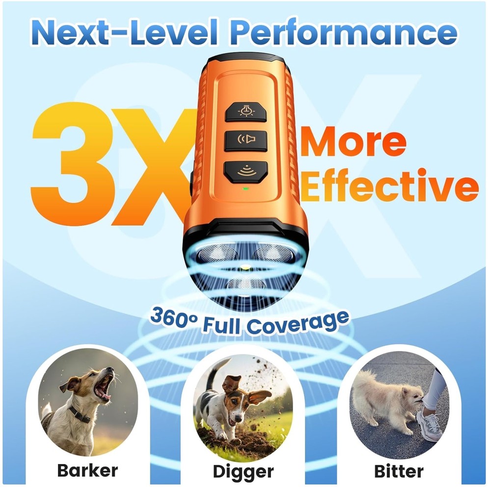 Neighbor's Dog Barking Solution - 5 Customizable Modes