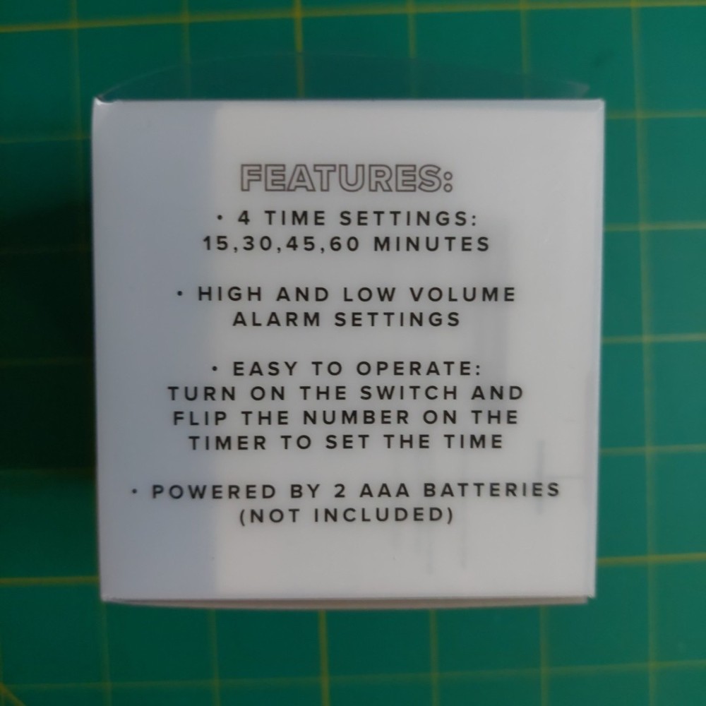 Vivatar Productivity Cube Timer Alarm, Tested Working