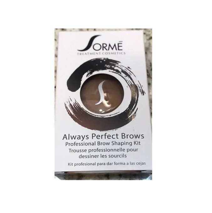 Sorme Always Perfect Brows Professional Brow Shaping Kit - Medium Brown # 55