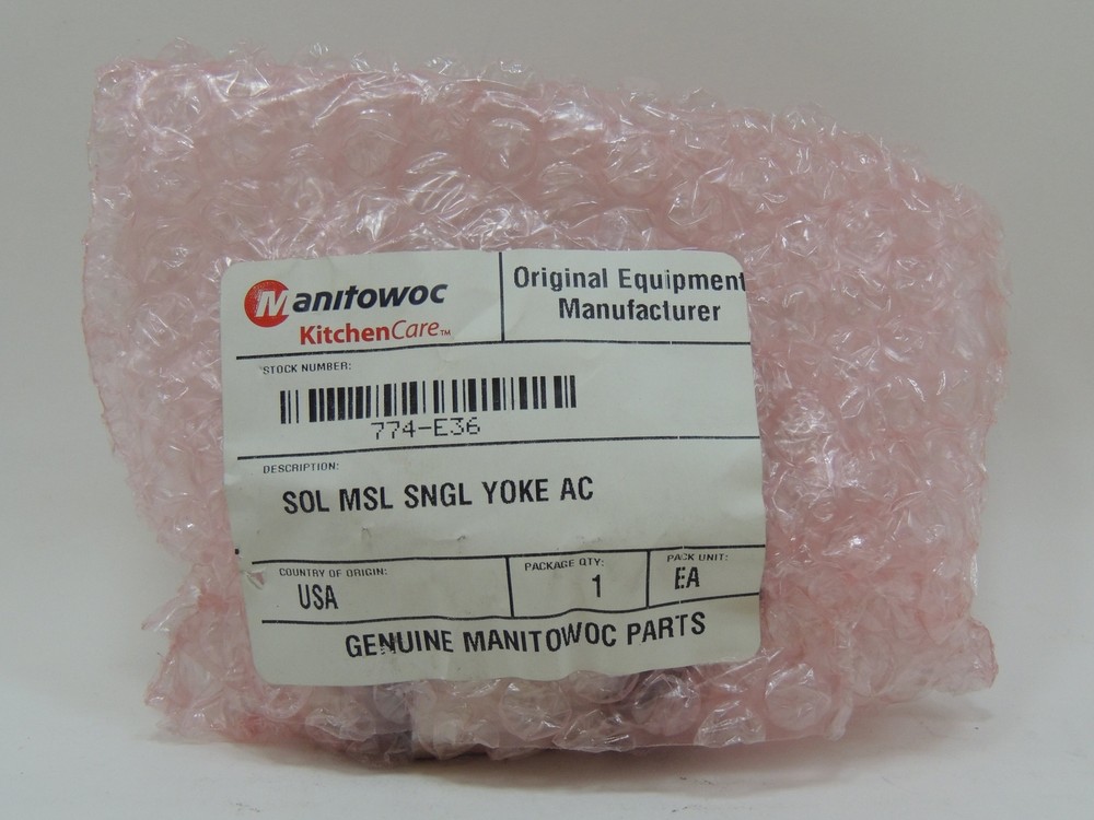 MULTIPLEX 774-E36 SOL MSL SNGL YOKE AC Solenoid Assembly with Switch