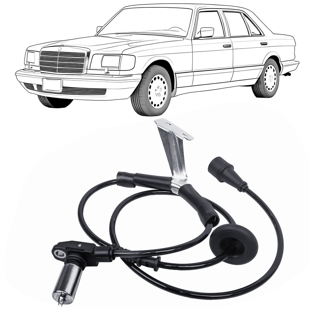 ABS Sensor Front Left Speed Sensor for Mercedes-Benz S-Class W126 C126 All Model
