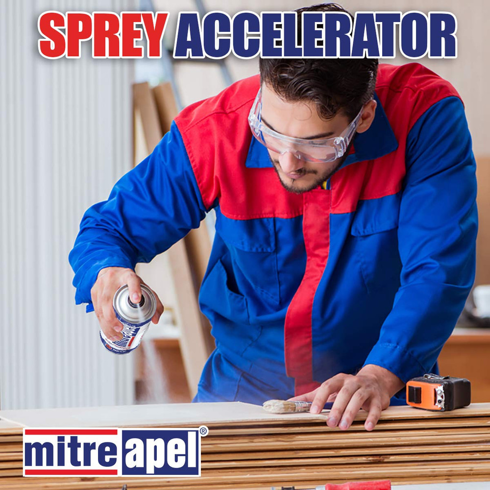 Activator Spray (2 X 3.3 Fl Oz) Accelerator for CA Super Glues (2 Pack)