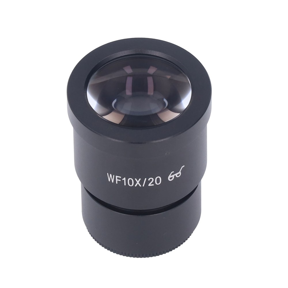 Microscope Lens WF10X/20 Lab Stereo Microscope Lens 30mm Interface Eyepiece