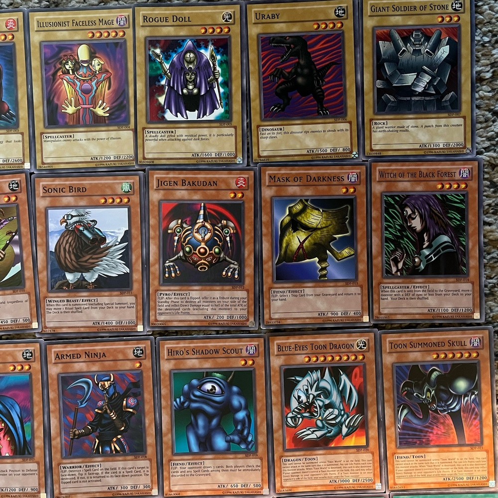 Yu-Gi-Oh Starter Deck: Pegasus Complete SDP 001 - SDP 050