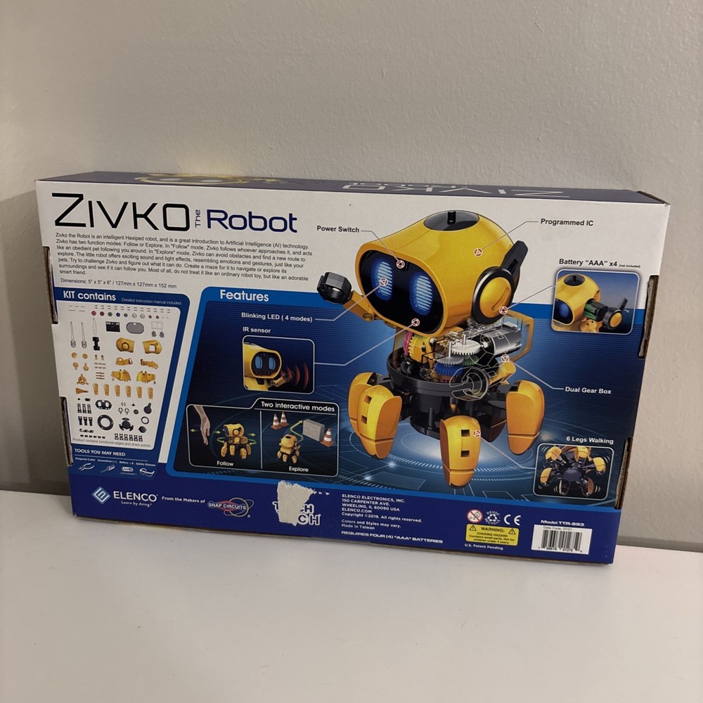 Elenco TEACH TECH Zivko the Robot Kit