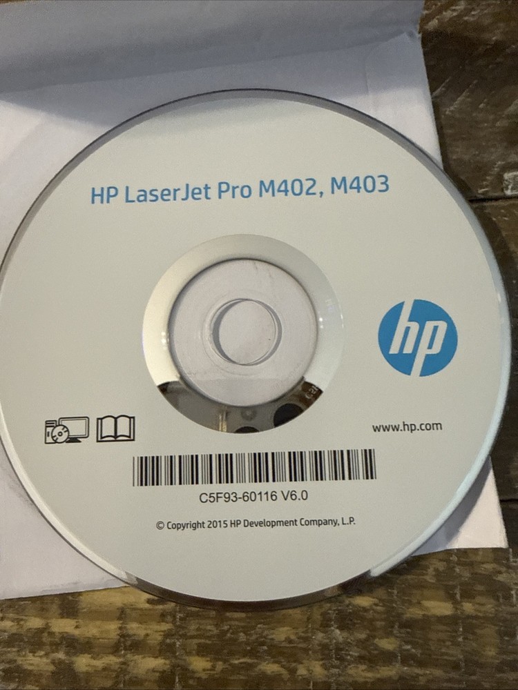 HP LaserJet Pro M402, M403 Software PC Cd Rom