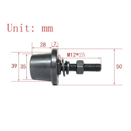 4Pcs Heavy Duty I Beam Trolley Rollers,I-Beam Rollers, Rollers for I