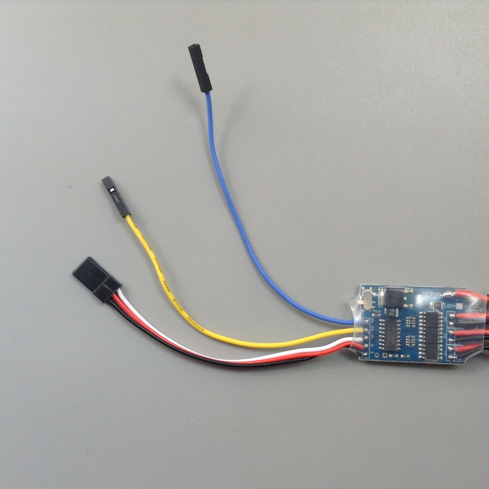 3Ax3 Brushed ESC two-way mixed control Speed Controller RC Tank 7.4v -11.1v