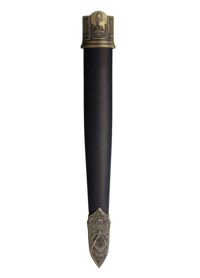 Classic Dagger Knife Masonic with Scabbard