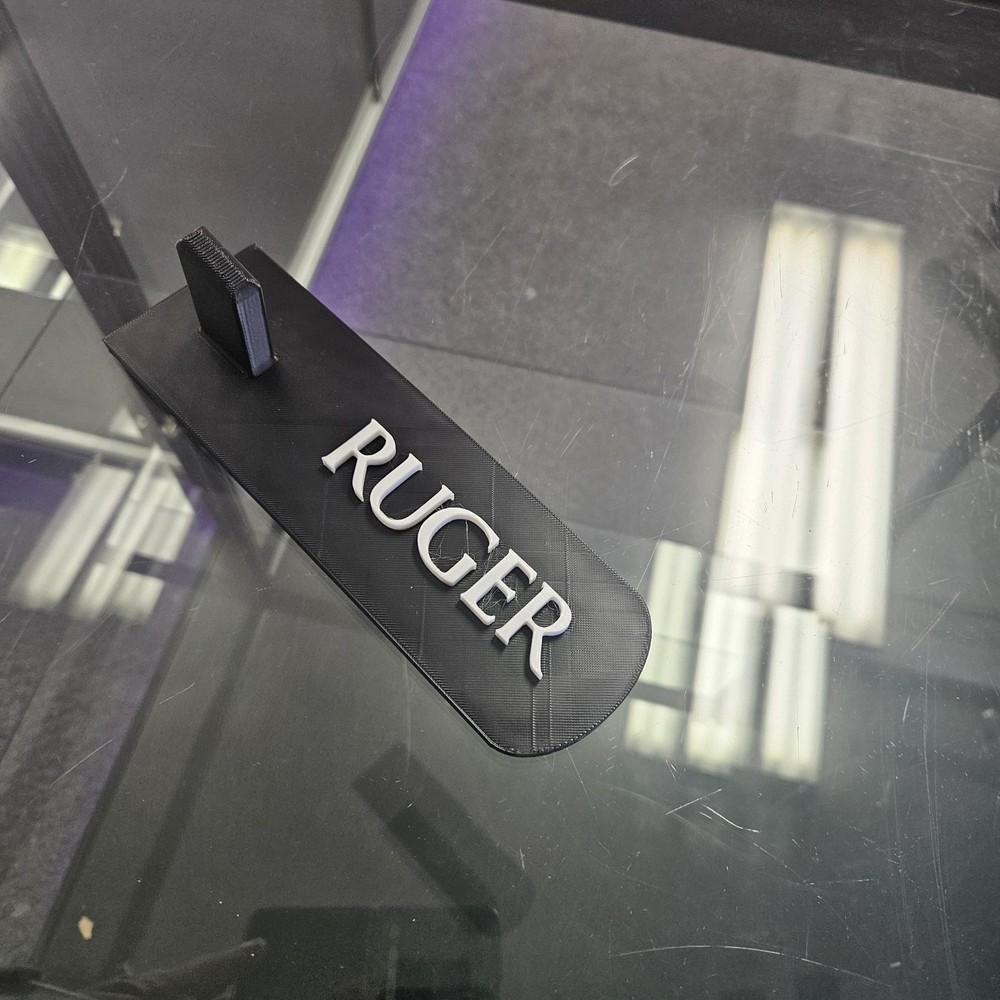 RUGER single stack W/ Double Stack adapter for any model Pistol, Display Stand