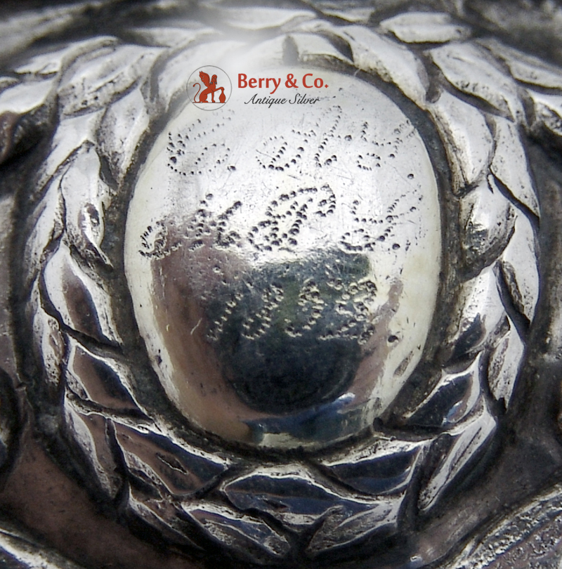 18th Century Spice Box Continental 800 Silver 1796