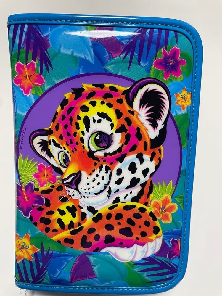 Extremely rare vintage Lisa Frank Leopard Hunter planner with tags