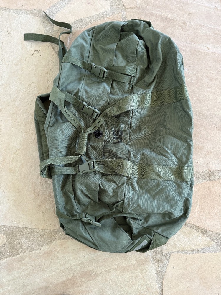 Military Green Deployment Duffel Bag