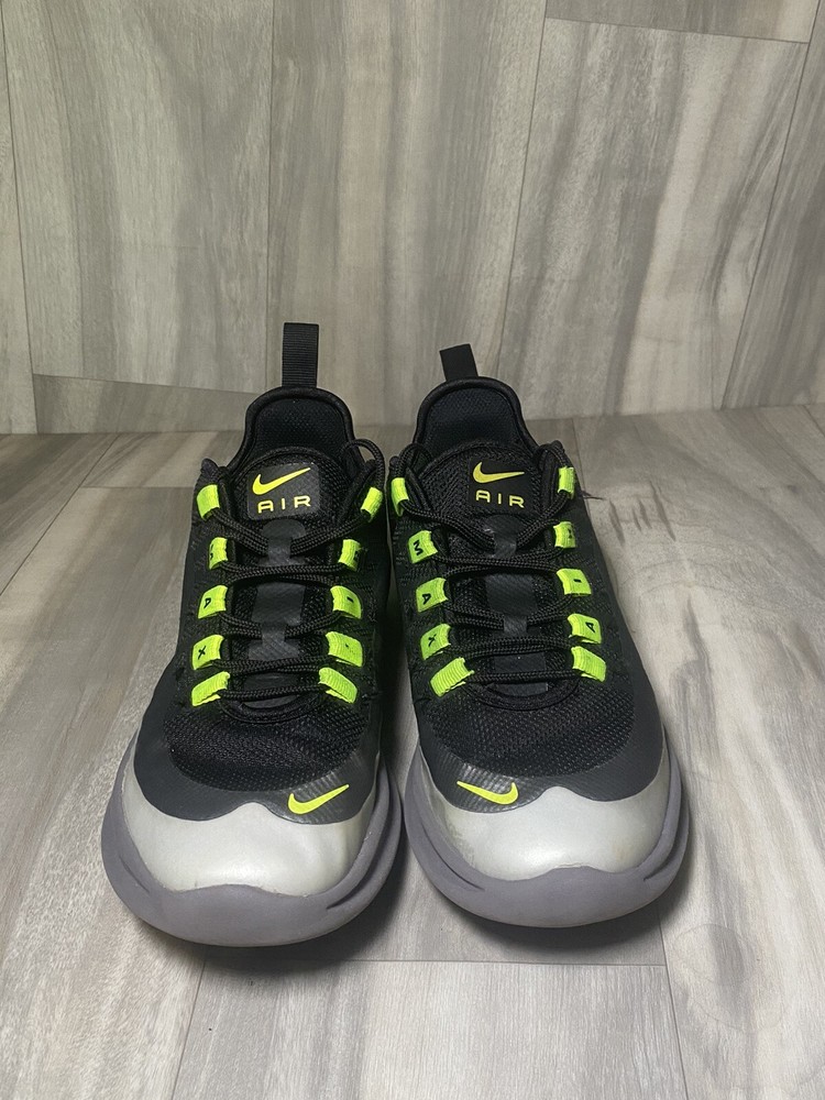 Nike Air Max Axis Black/Volt/Grey Sneaker Shoes Size 6.5