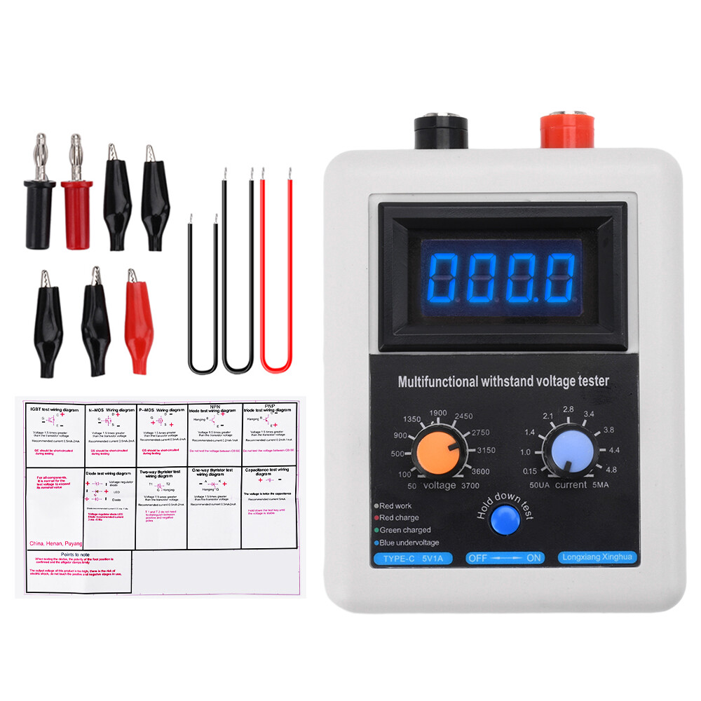 DC0V-3500V IGBT Voltage Transistor Tester Diode MOS Triode LED Voltage Tester