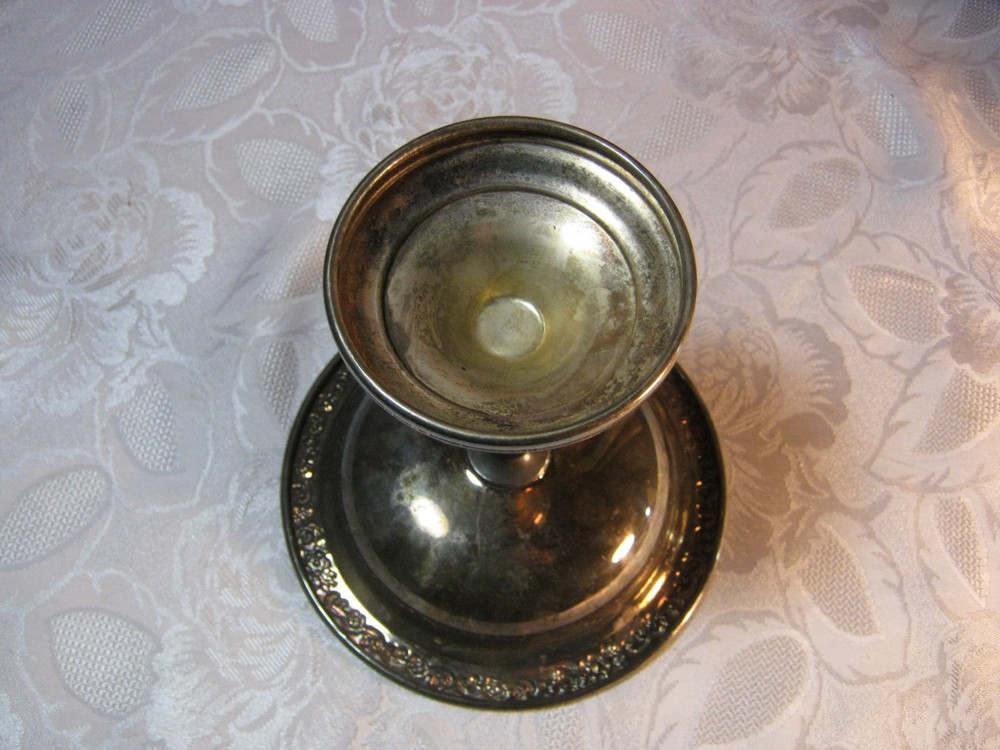Vintage Silver Plate Elegant Candy Dish