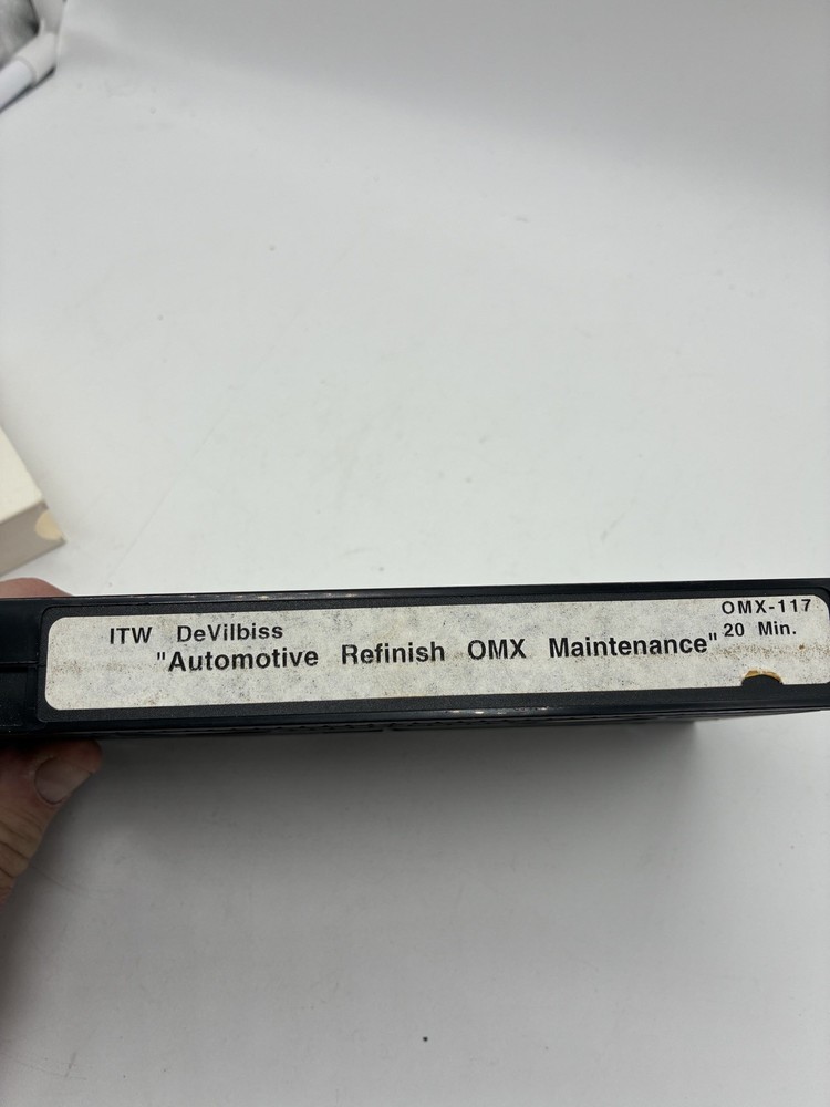 Devilbiss OMX maintenance vhs