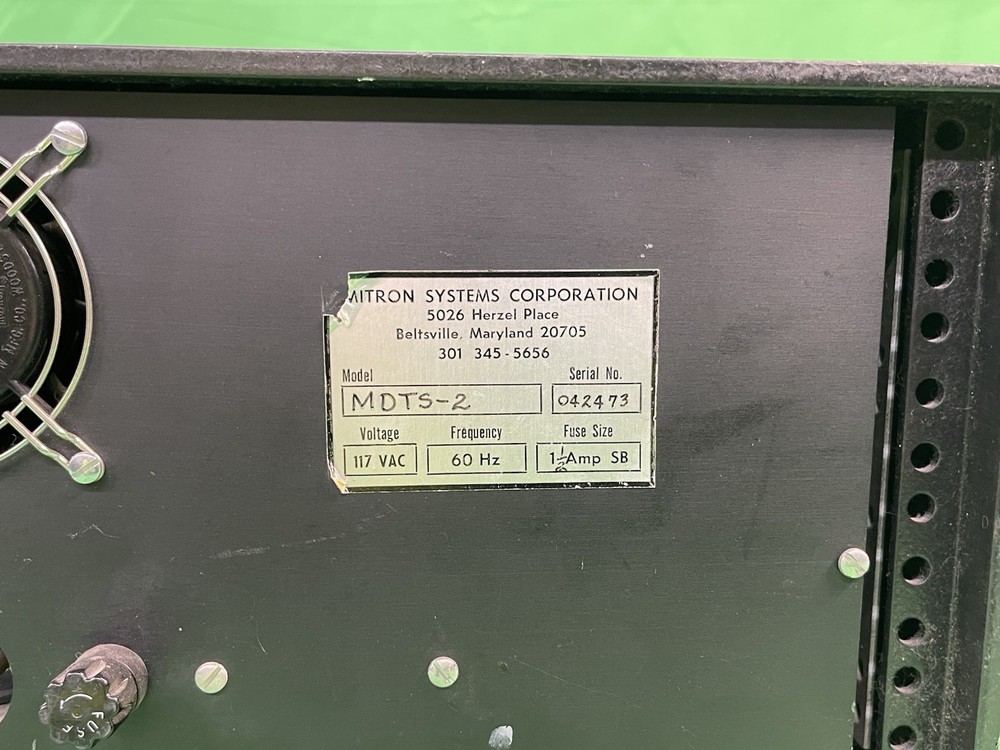 Vintage Mitron MDTS-2 Data Translator / Data Logger *FOR PARTS* | ***READ***
