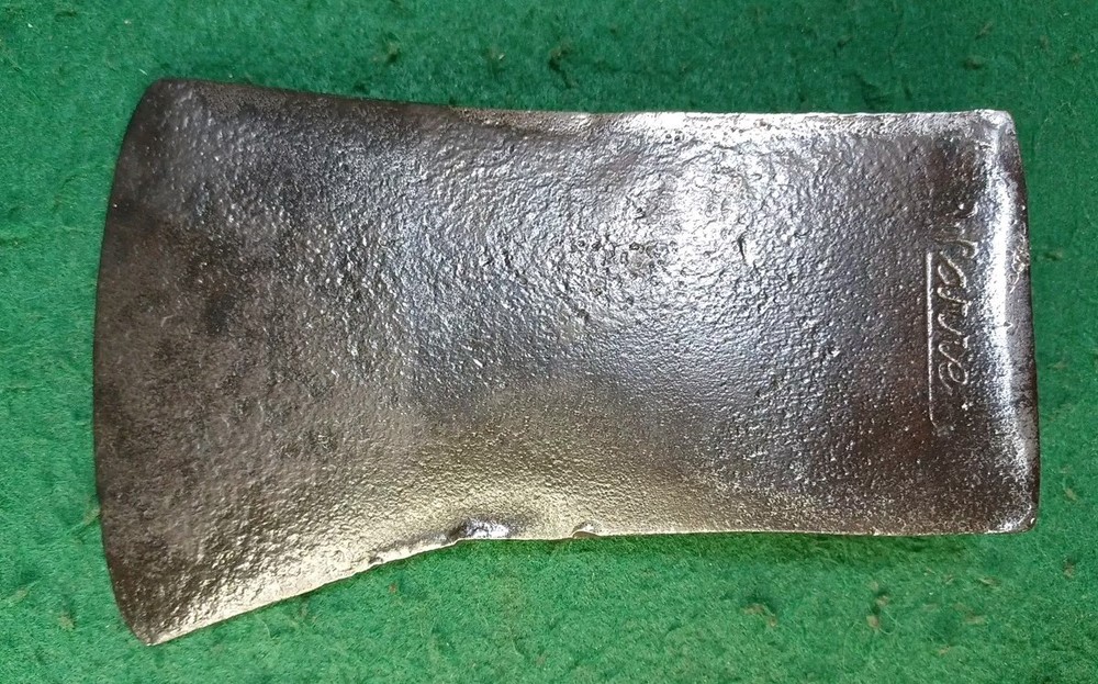 Vintage "Warren" In Script Axe Head 3.2 Lbs