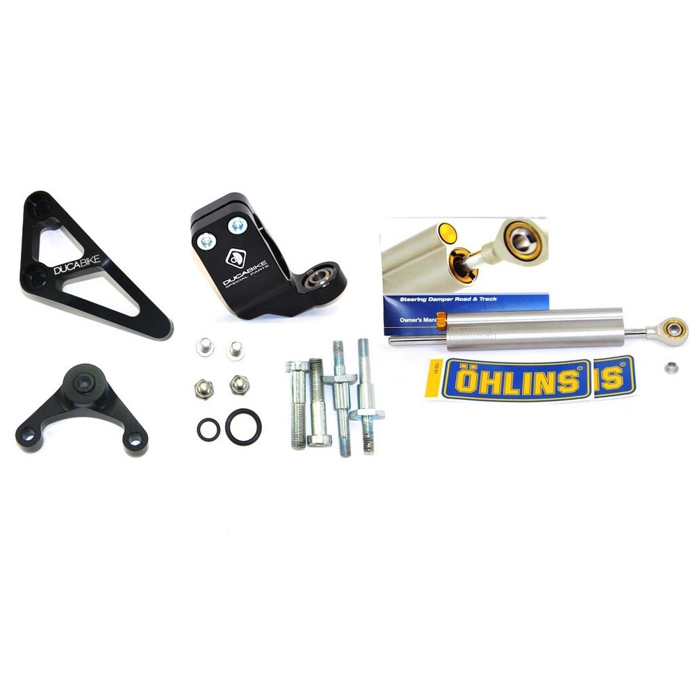 Ducabike Ducati Hypermotard 1100 / EVO Ohlins Steering Damper Kit