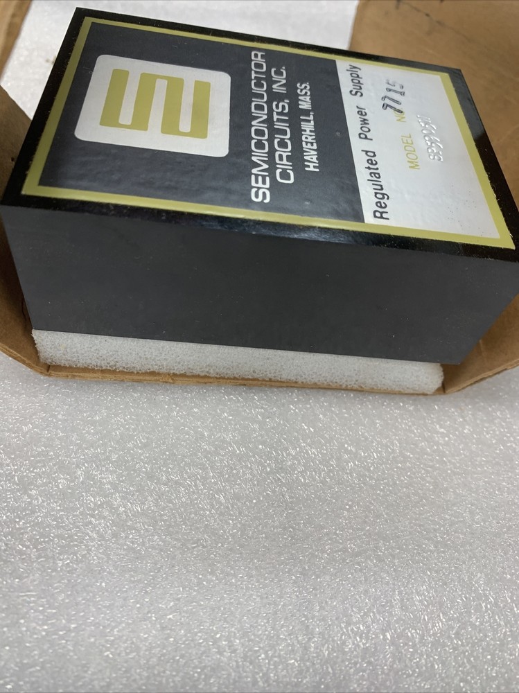 SEMICONDUCTOR CIRCUITS INC SP5905W Regulated Power Supply NEW