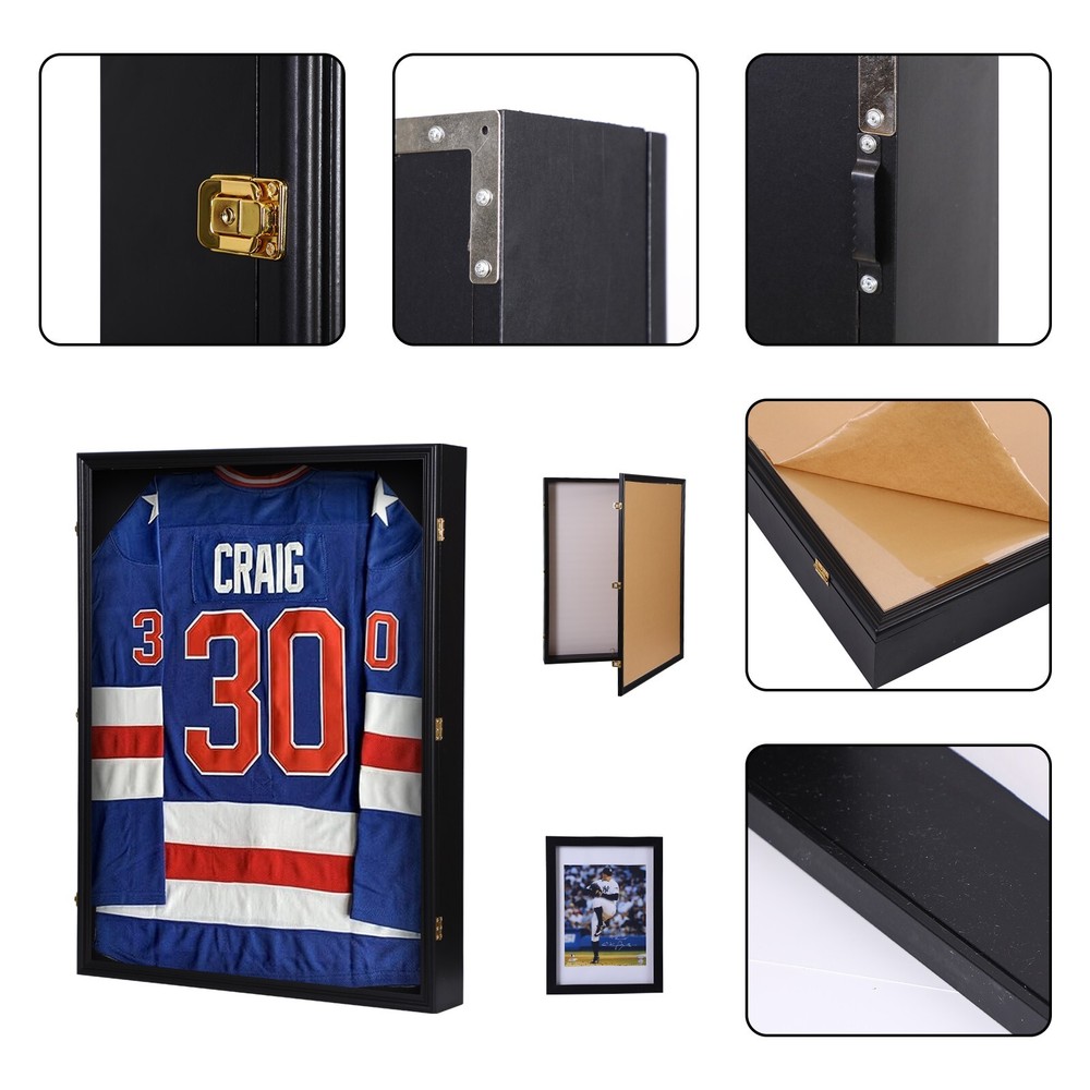 XL Jersey Frame Display Case, Jersey Display Case Jersey Shadow Box Display Case