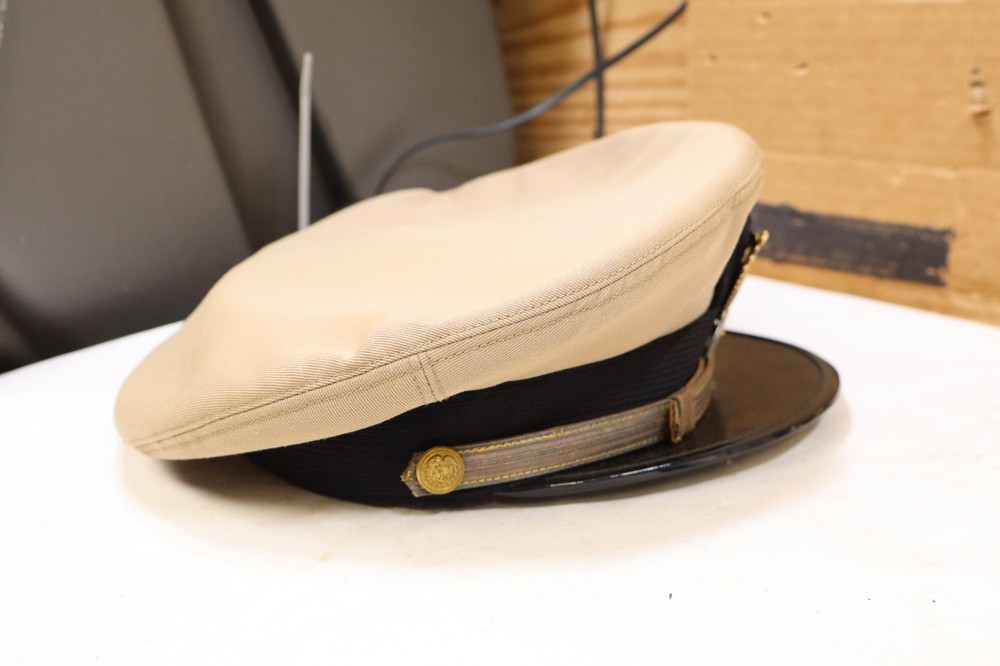 USCG WW2 US Coast Guard Visor Hat Cap