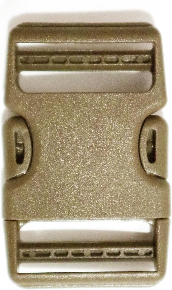 Side Release Plastic Buckle 1.5 Inch for 1.5''(38mm) Webbing, 2 Set Plastic Buck