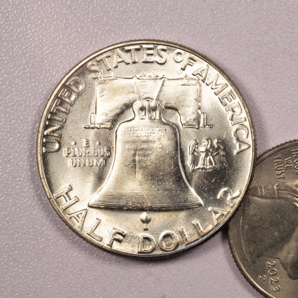 1955 Franklin Half Dollar - PCGS MS64 - "Buggs Bunny" FS-401!