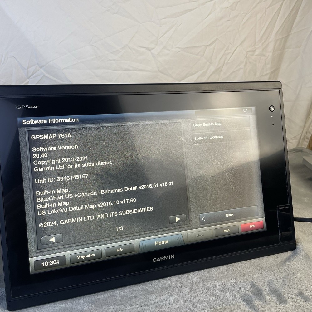 Garmin GPSMAP 7616 – 16” Touchscreen Chartplotter With Suncover