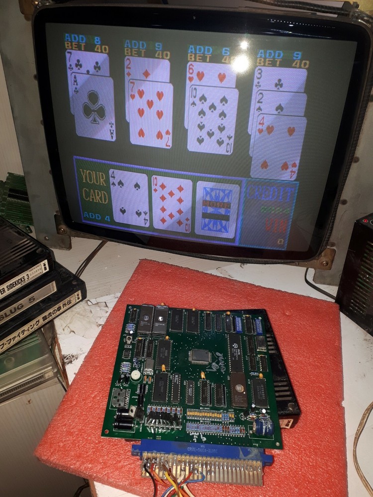 HAPPY NINE jamma arcade pcb