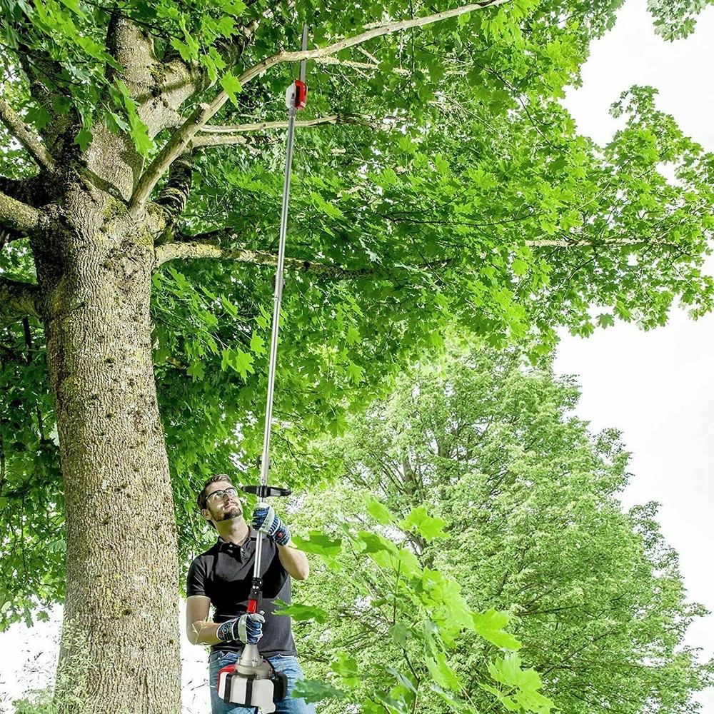Upgraded Pole Saws Gas Powered 58CC 2 Cycle Extendable Pole Saws Tree Trimming