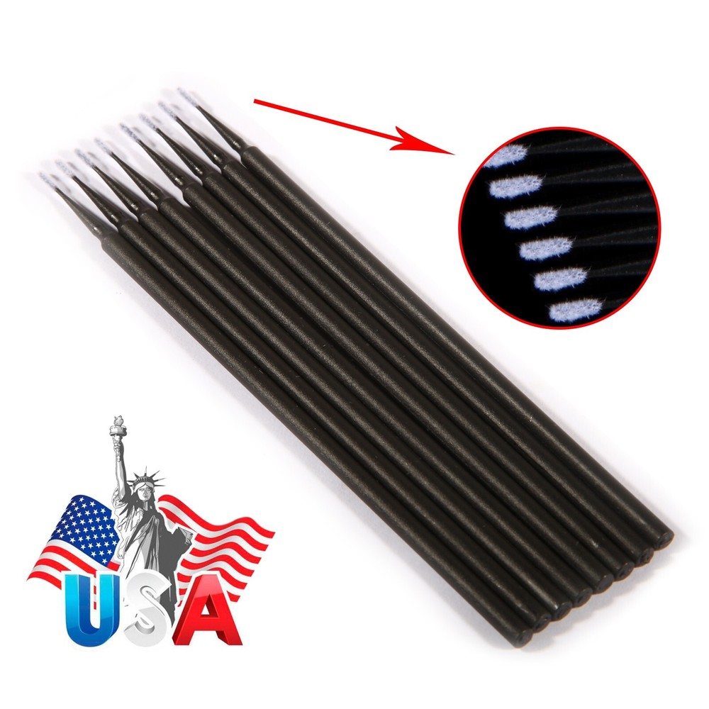 500 Pcs Dental Micro Applicator Disposable Tooth Brush Tips 1.2mm