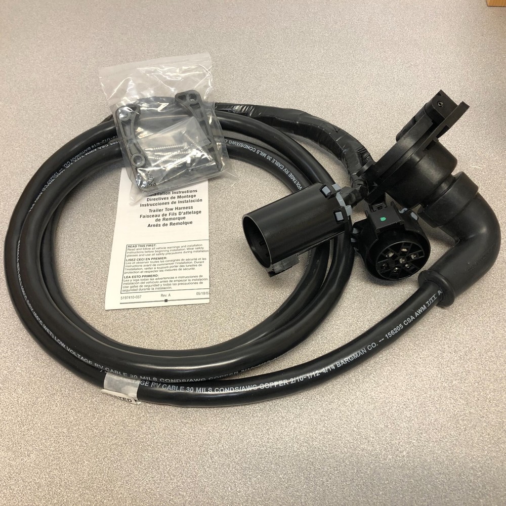 Bargman E3368147 - Way Trailer Wiring Connector