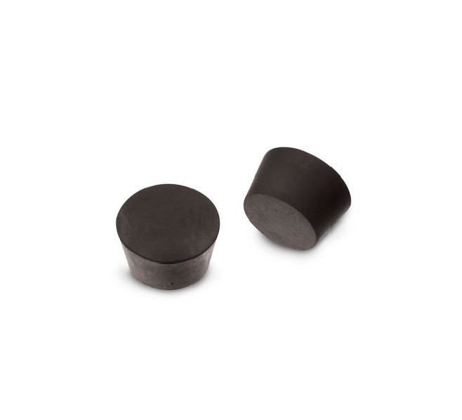 Rubber Stoppers, Size 13, Solid, Karter Scientific 216X3 (Pack 3)