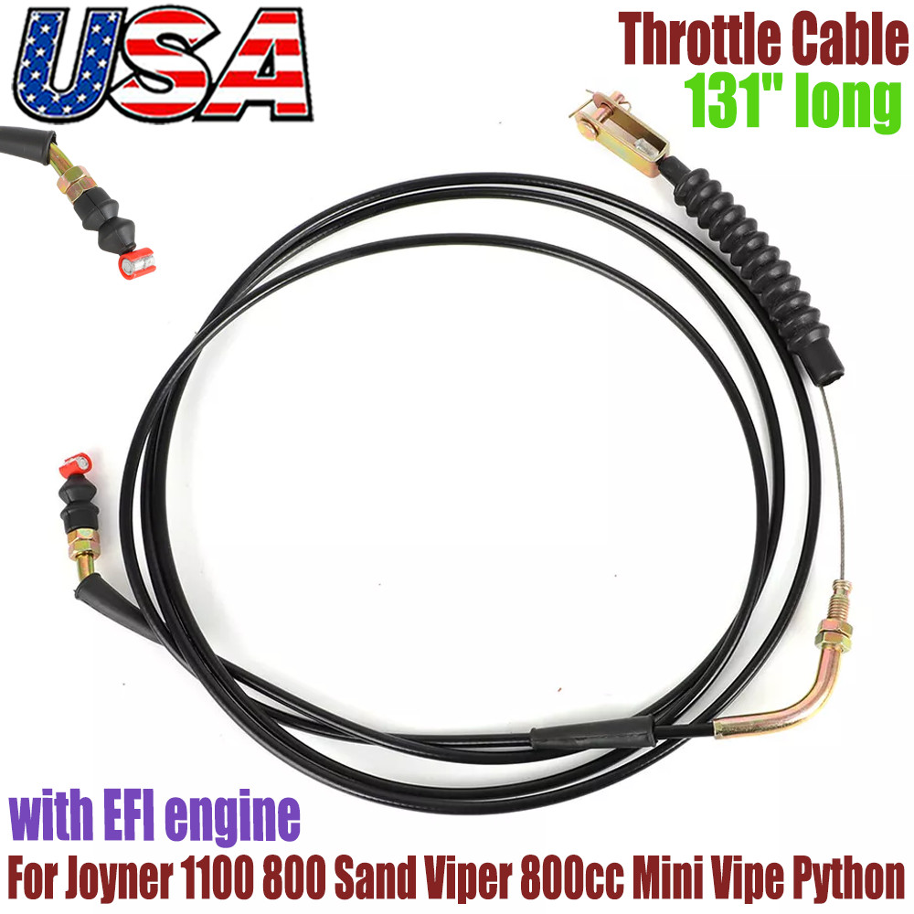 For Joyner 1100 800 Sand Viper 800cc EFI engine Mini Vipe Python Throttle Cable