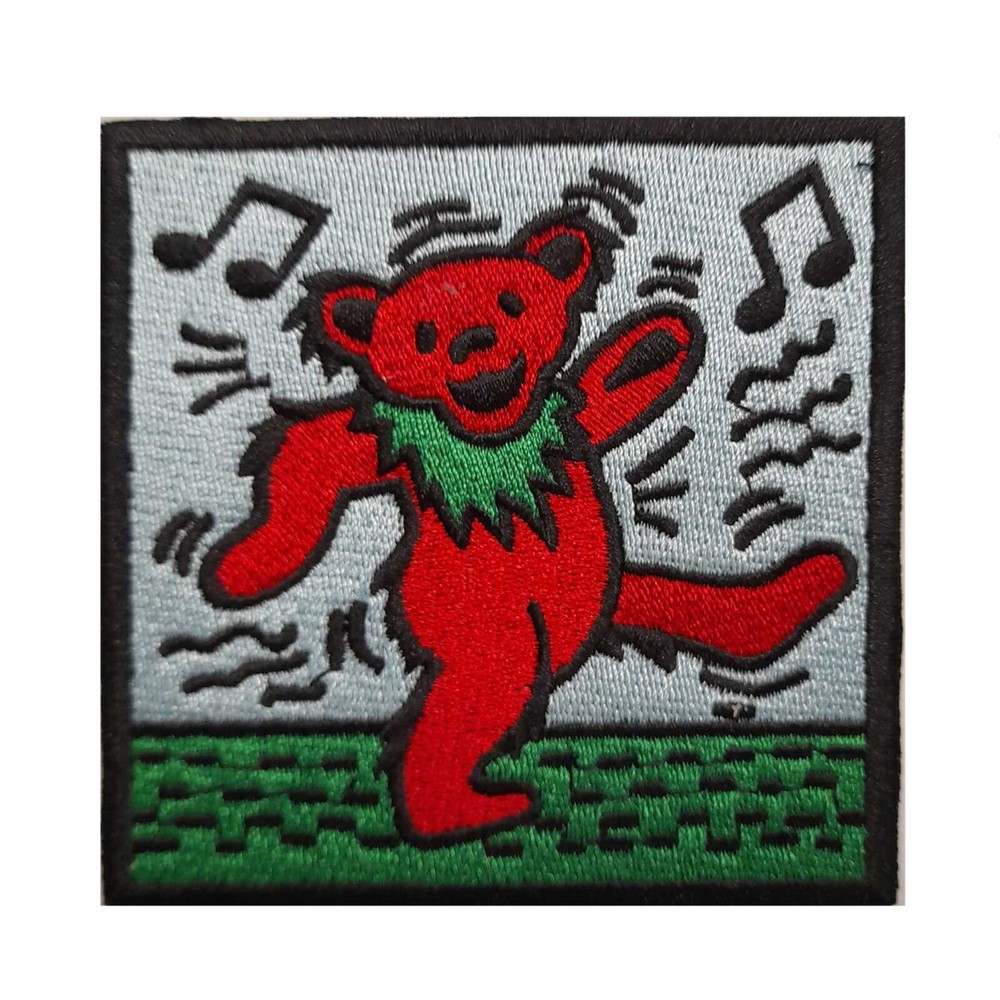 GRATEFUL DEAD dancing bear official patch by rockoff