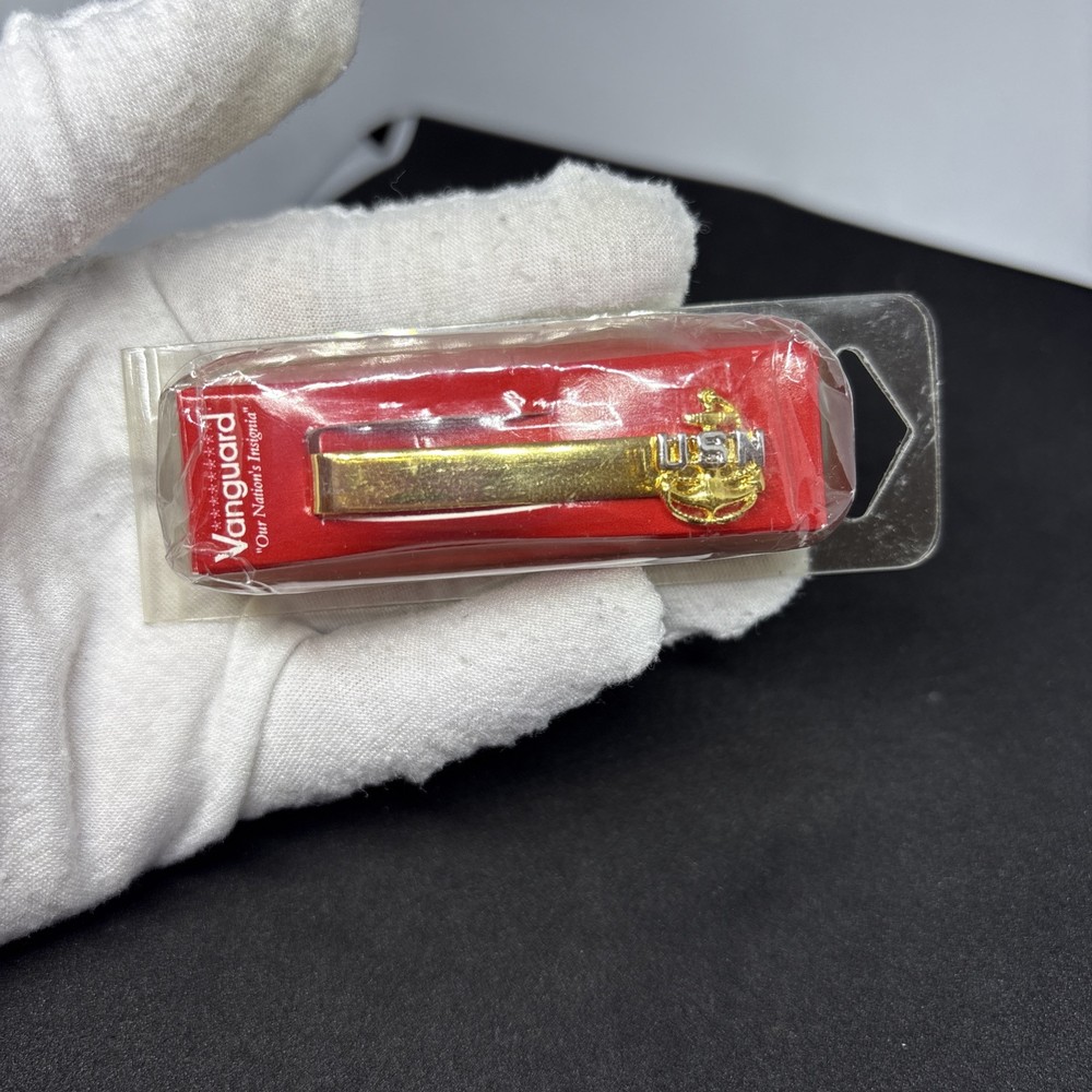USN E-7 Vanguard Anchor Tie Clasp