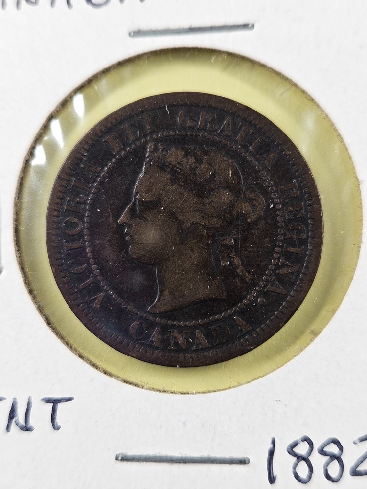COIN - CANADA - 1 CENT 1882 H
