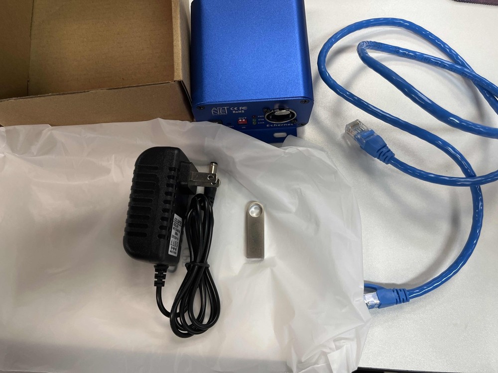 ArtNet To DMX Controller Bi-directional ArtNet DMX Ethernet Lighting Controller