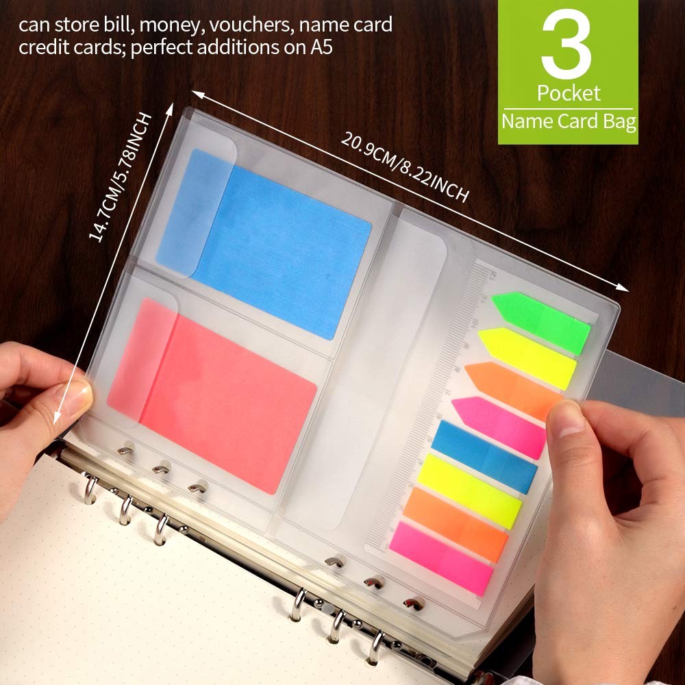 LEOBRO A5 Paper, Dotted Paper for Binder, Planner Inserts, with Off-White