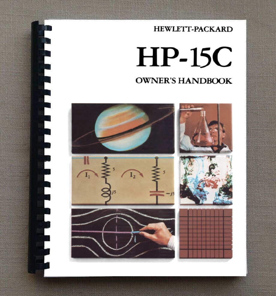 Manual for Hewlett Packard HP 15C Calculator
