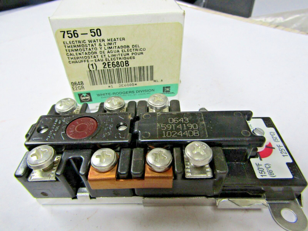 ✌️NEW WHITE-RODGERS 756-50 2E680B ELECTRIC WATER HEATER ELEMENT THERMOSTAT