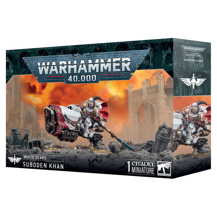 Warhammer 40,000 White Scars Suboden Khan