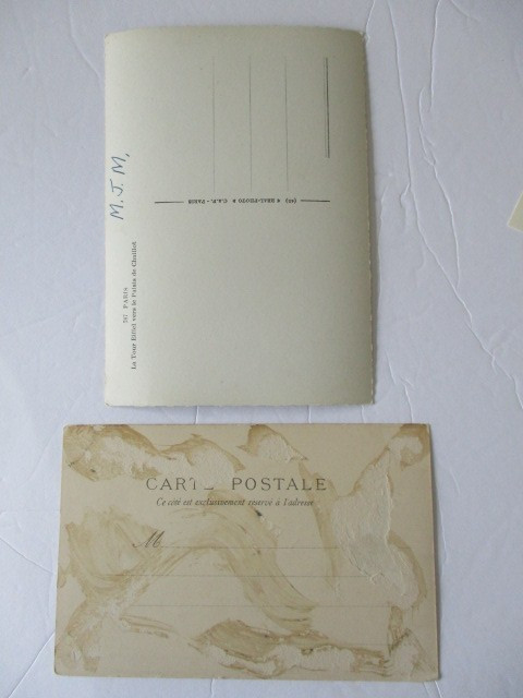 Handmade Junk Journal FOLIO Pocket Folder, "PARIS" 14 pieces