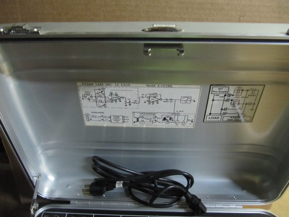 Opamp Labs A-24/2ML Audio Press Feed Mult Distribution Box